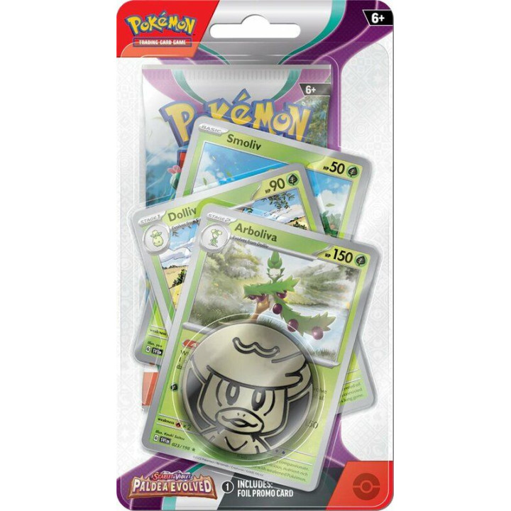 Pokémon: Arboliva Premium Checklane Blister - Paldea Evolved