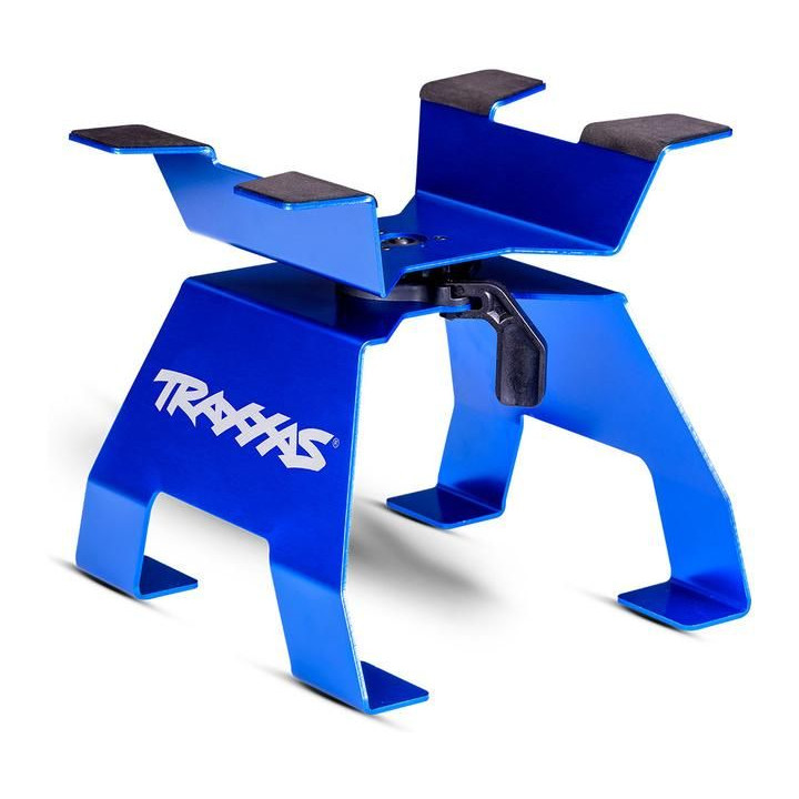 Traxxas stojánek na auta velký modrý
