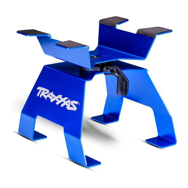 Traxxas stojánek na auta velký modrý
