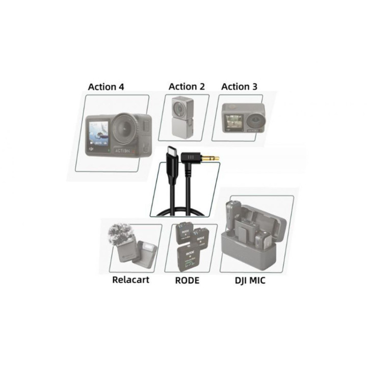 DJI Osmo Action 4 - Audio Adapter