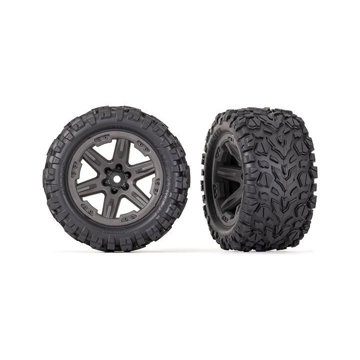 Traxxas kolo 2.8", disk RXT gray, pneu Talon EXT (2)