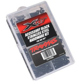 Traxxas sada šroubů nerez černěná (pro XRT)