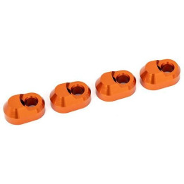 Traxxas držák čepu těhlice hliníkový oranžově eloxovaný (4)