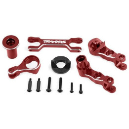 Traxxas páky řízení hliníkové červeně eloxované (pro X-Maxx)