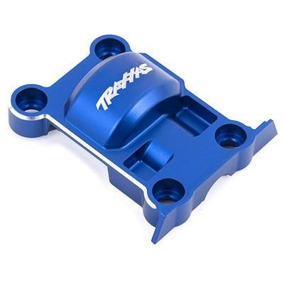 Traxxas kryt převodovky hliníkový modrý