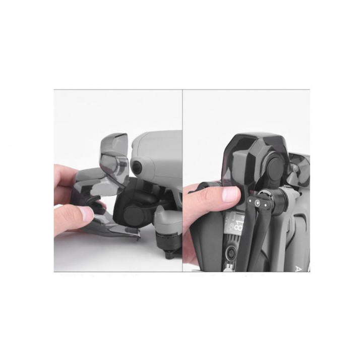 DJI AIR 3 - Kryt stabilizovaného závěsu a přední chránič senzoru