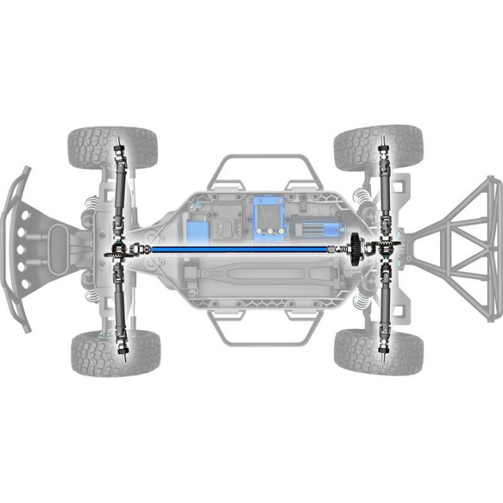 Traxxas Slash Ultimate 1:10 VXL 4WD RTR zelený