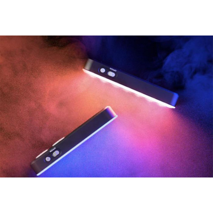 Adjustable RGB LED Light with OLED Screen (With Battery)