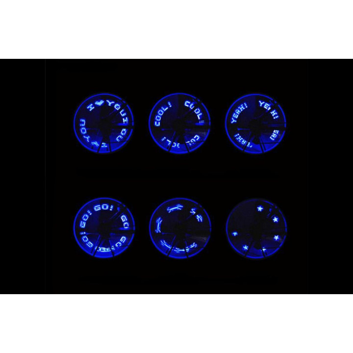Words-Flashing Valve Lights (With Battery) (Blue)