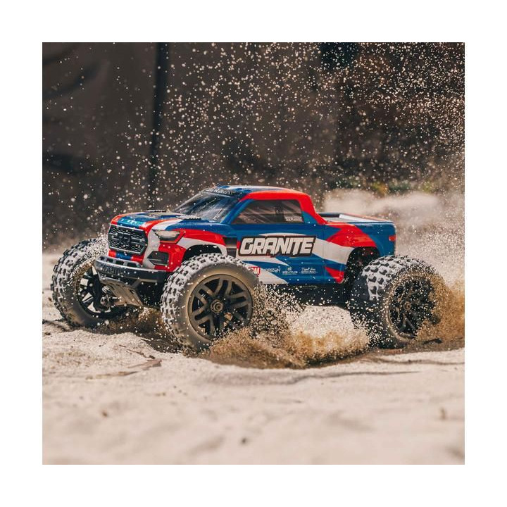 Arrma Granite Grom 1:18 4WD Smart RTR modrá
