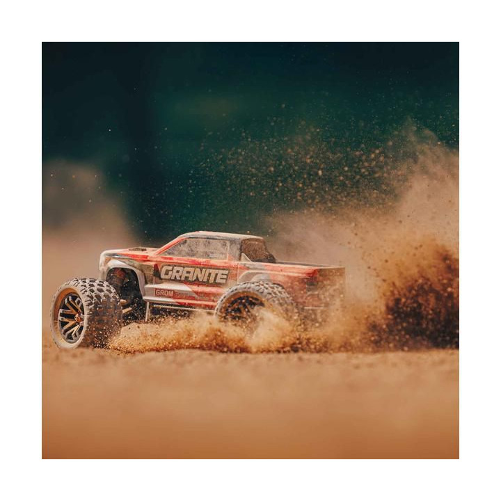 Arrma Granite Grom 1:18 4WD Smart RTR červená