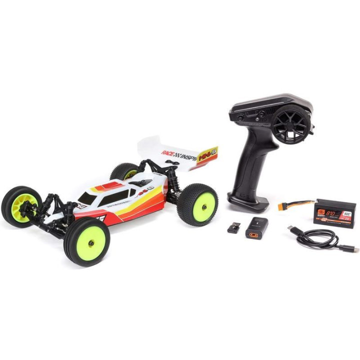 Losi Mini-B 1:16 Buggy Brushless RTR červená