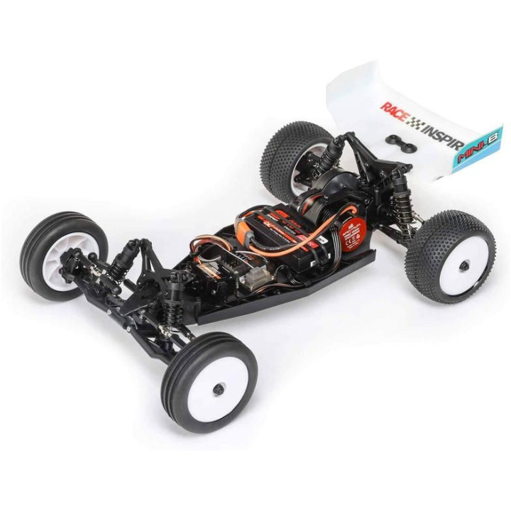 Losi Mini-B 1:16 Buggy Brushless RTR červená