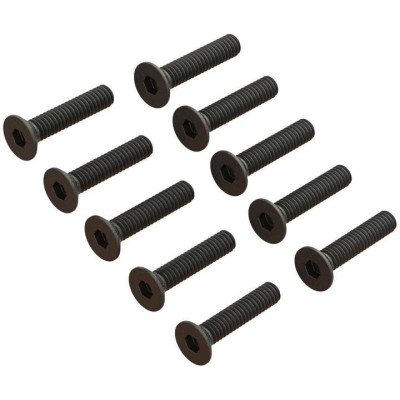 Arrma šroub imbus M2x10mm FH (10)