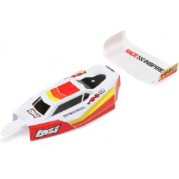 Losi karosérie, křídlo červená: Mini-B BL