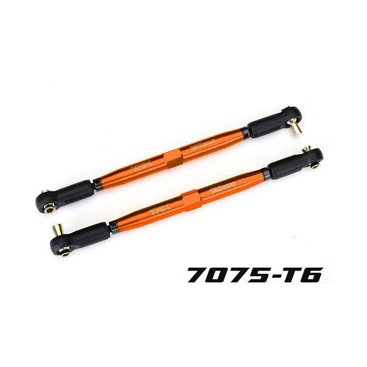Traxxas ojničká řízení stavitelná 157mm hliníková oranžová (2)