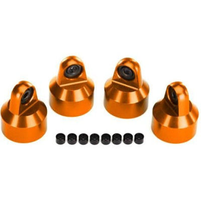 Traxxas hlava tlumiče GTX hliníková oranžová (4)