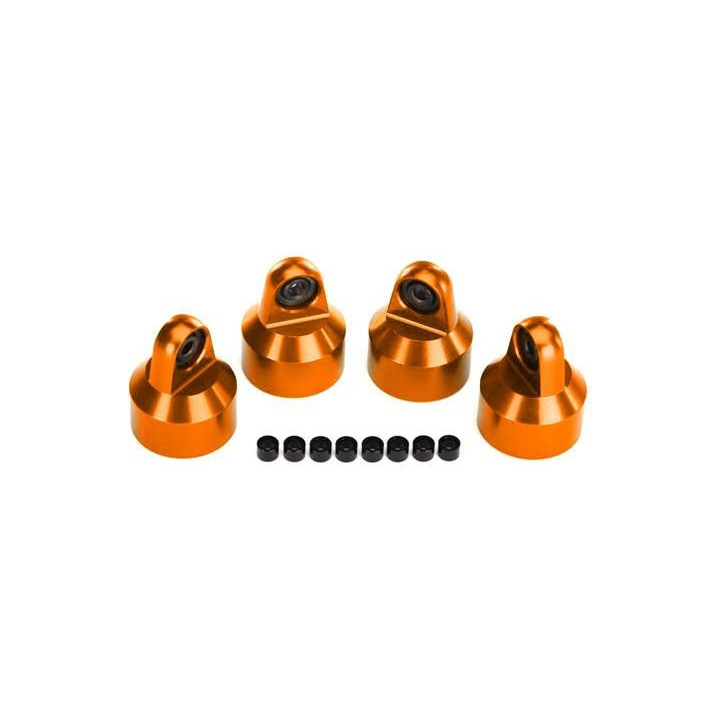 Traxxas hlava tlumiče GTX hliníková oranžová (4)