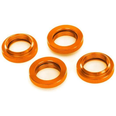 Traxxas matice stavěcí pružiny tlumiče GTX hliníková oranžová (4)