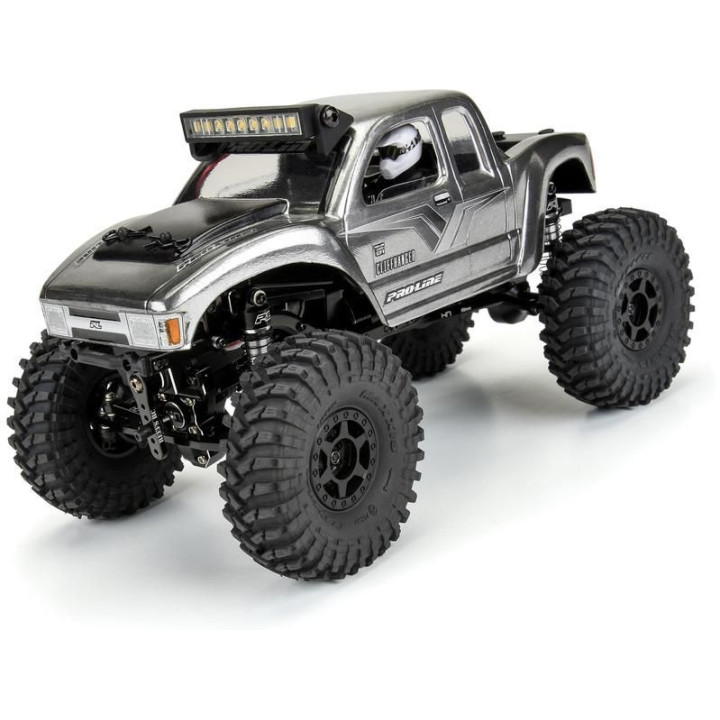 Pro-Line kolo s pneu 1:24 Maxxis Trepador 1.0", disk černý Holocomb H7mm (4)