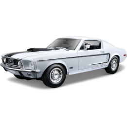 Maisto Ford Mustang GT Cobra Jet 1968 1:18 bílá