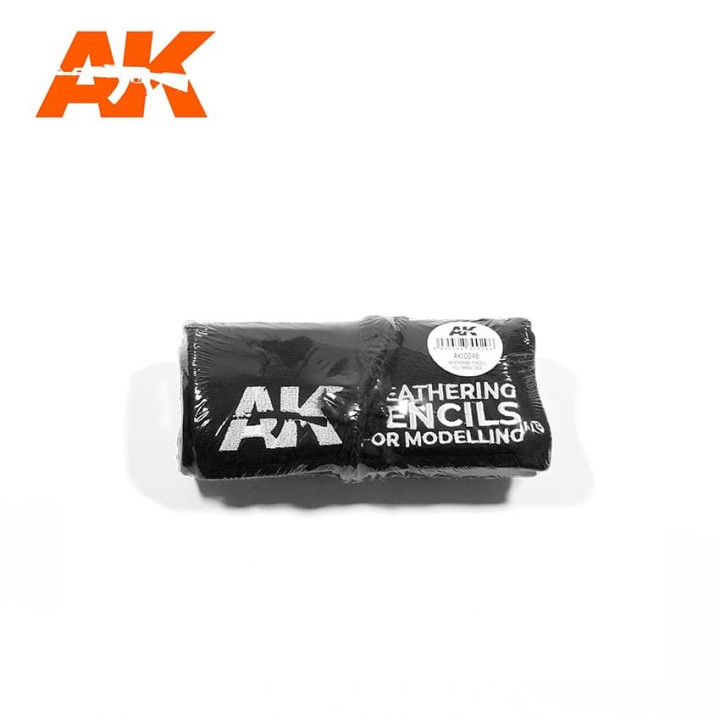Weathering pencils full range cloth case