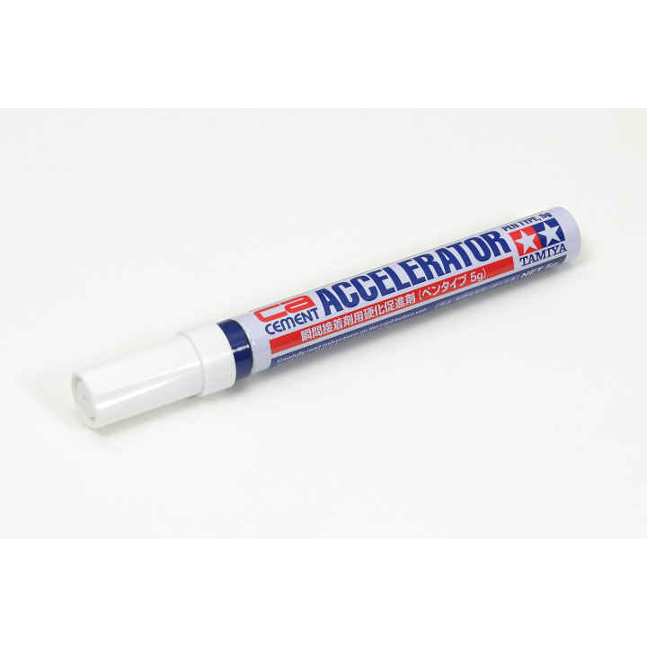 Tamiya CA Cement Accelerator for Rubber Tires (Pen Type, 5g)