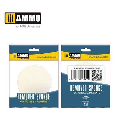 Round Sponge - 1 pc. / A.MIG-8561