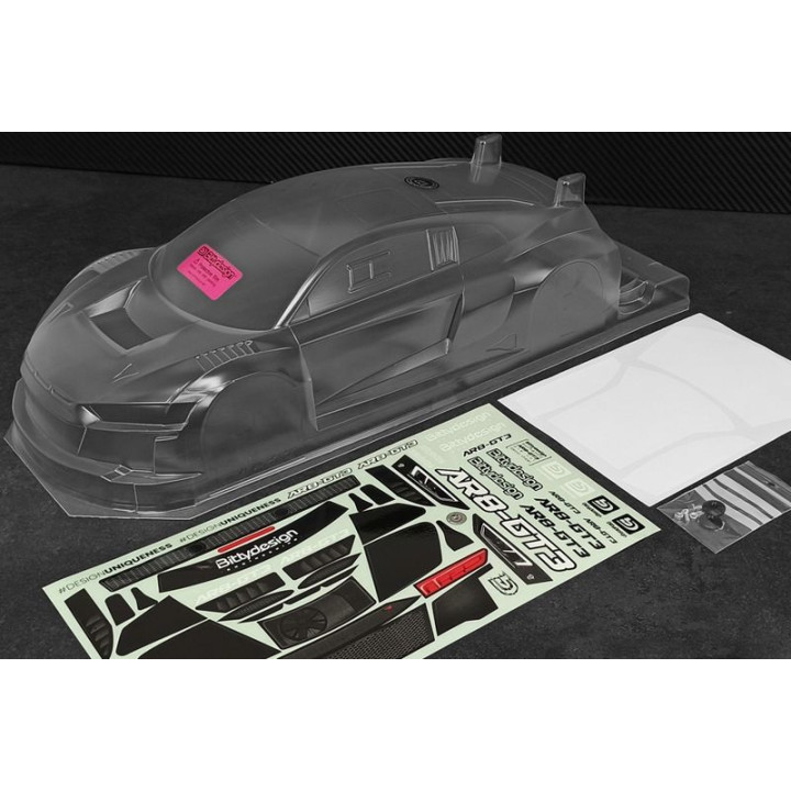 Karoserie čirá AR8-GT3 - (190 mm)