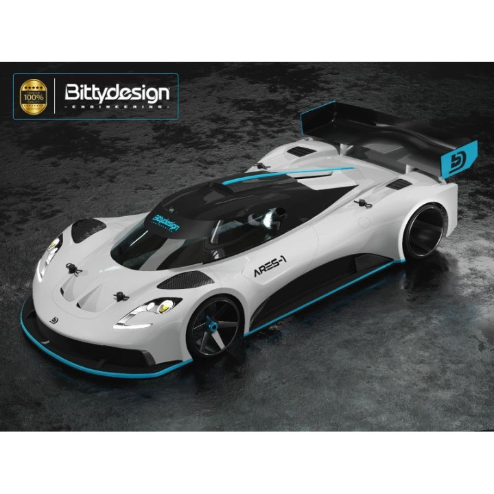 Karoserie čirá ARES-1 pro GT 1/12