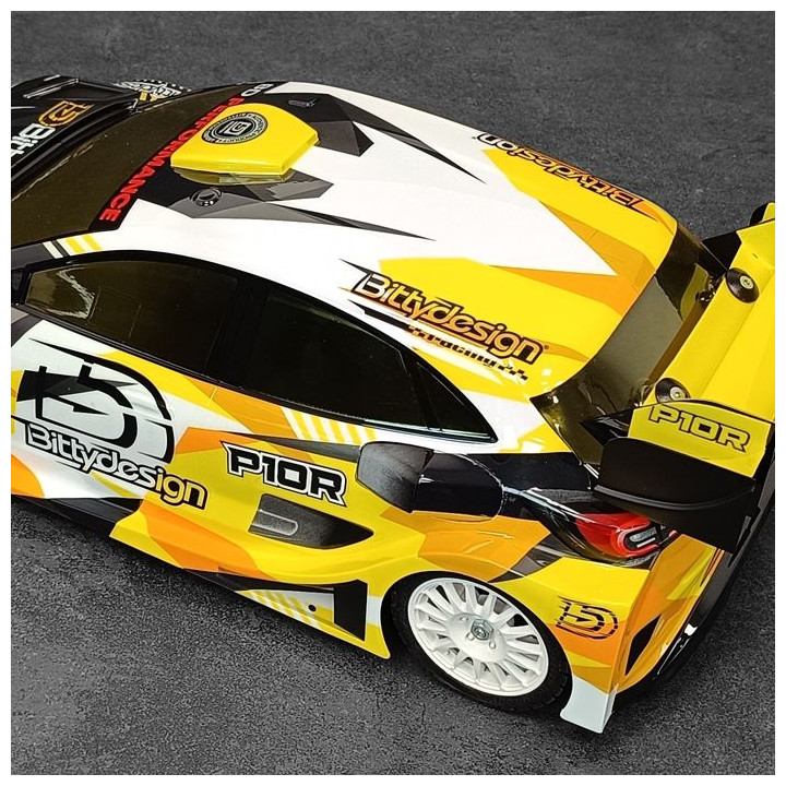 Karoserie čirá P10R 1/10 rally 190mm