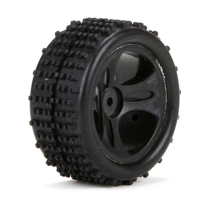 ECX 1:24 Roost - Koleso predné / zadné s pneu (4)