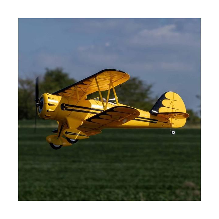E-flite Waco 0.55m SAFE Select BNF Basic žluté