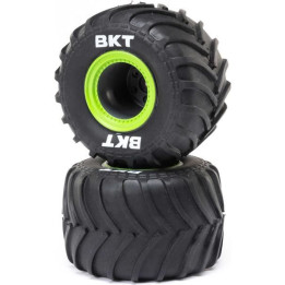 Losi kolo s pneu MT, badlock zelený(2): Mini LMT