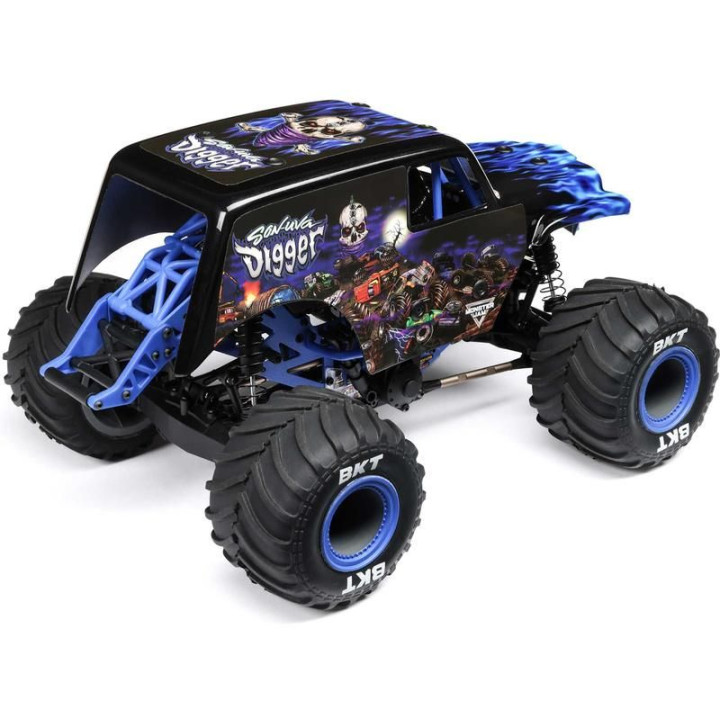Losi Mini LMT 1:18 4WD RTR Grave Digger