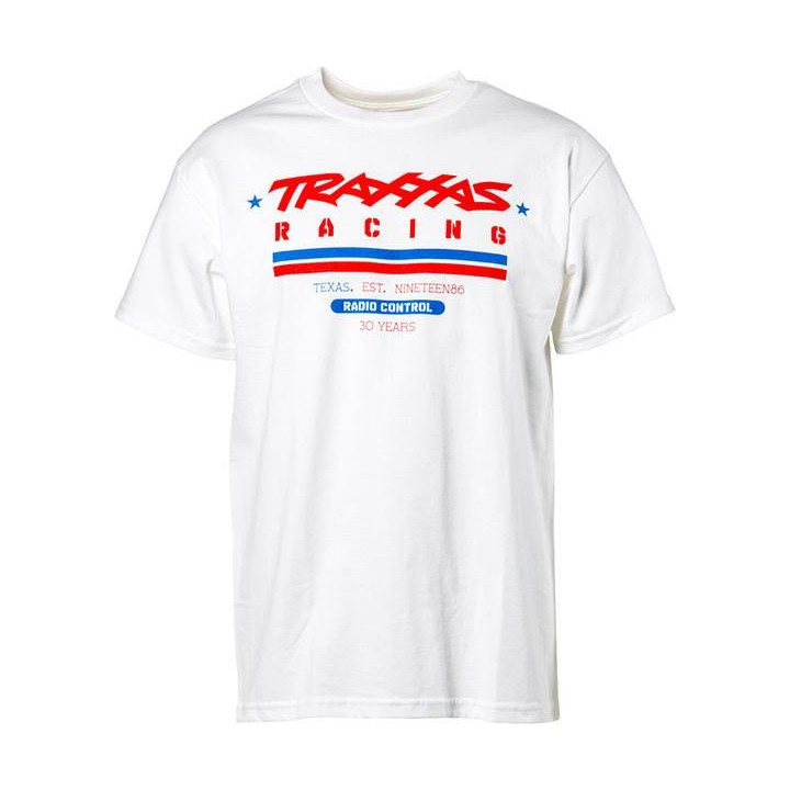 Traxxas tričko Heritage bílé M