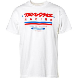 Traxxas tričko Heritage bílé XL