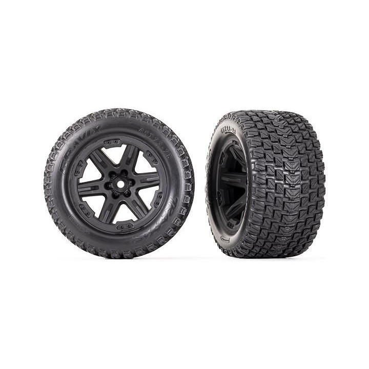 Traxxas kolo 2.8", disk RXT černý, pneu Gravix (2)