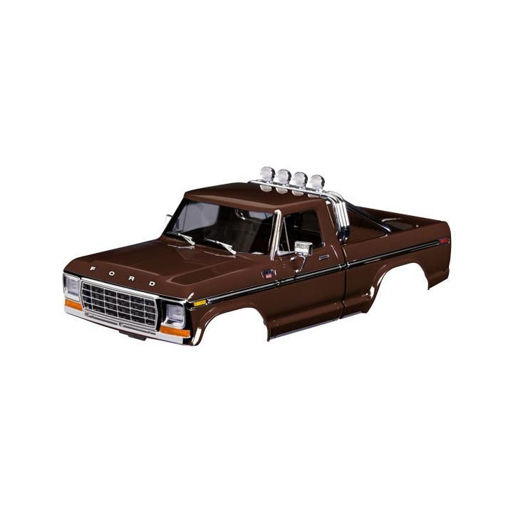 Traxxas karosérie Ford F-150 1979 hnědá