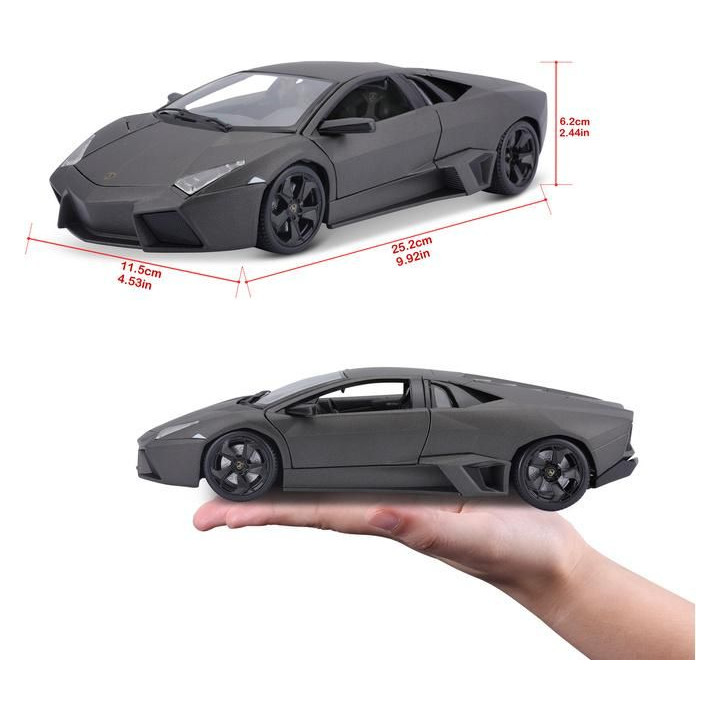 Bburago Plus Lamborghini Reventón 1:18 šedá
