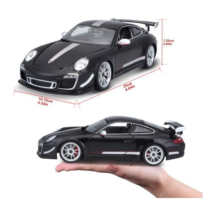 Bburago Plus Porsche 911 GT3 RS 4.0 1:18 černá