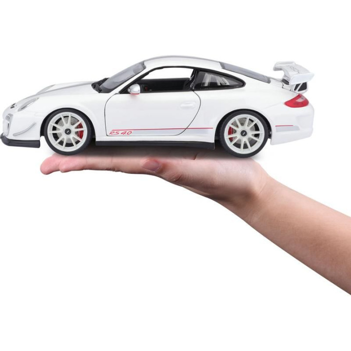 Bburago Plus Porsche 911 GT3 RS 4.0 1:18 bílá