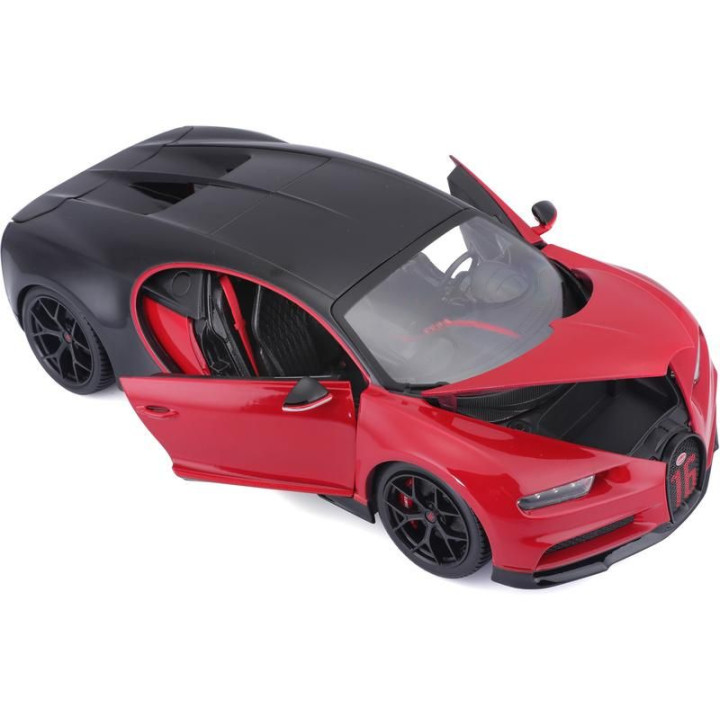 Bburago Plus Bugatti Chiron Sport 1:18 červená
