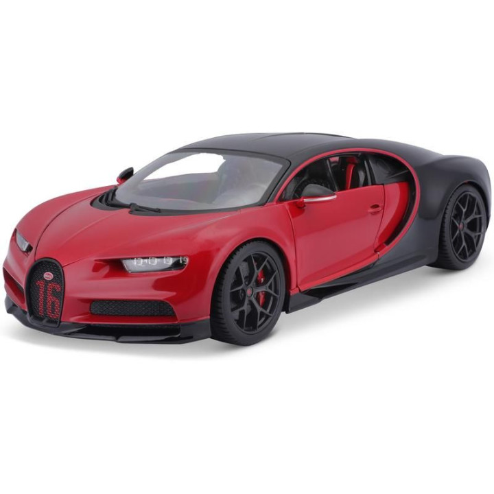 Bburago Plus Bugatti Chiron Sport 1:18 červená
