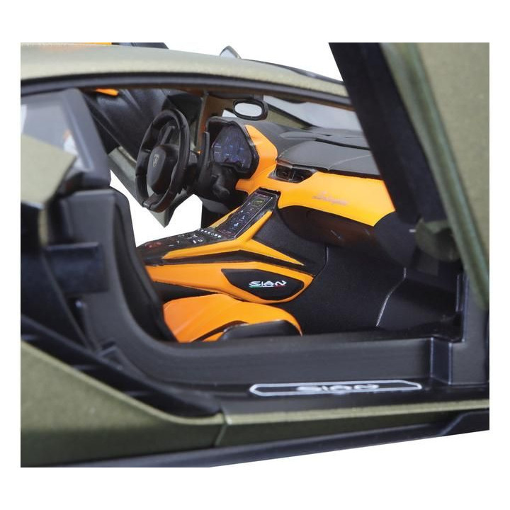 Bburago Lamborghini Sián FKP 37 1:18 zelená metalíza