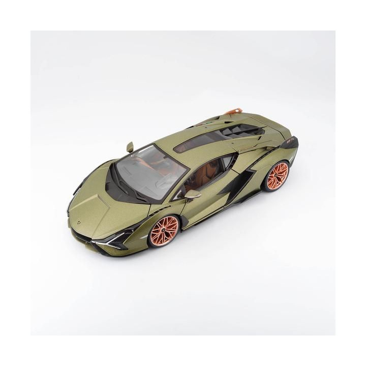 Bburago Lamborghini Sián FKP 37 1:18 zelená metalíza