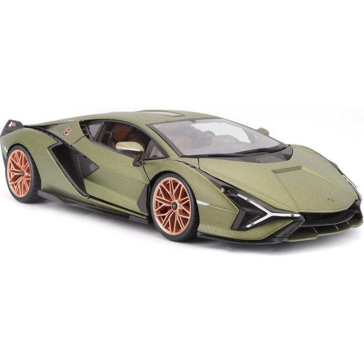 Bburago Lamborghini Sián FKP 37 1:18 zelená metalíza