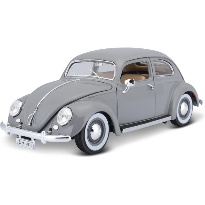 Bburago Volkswagen Käfer-Beetle 1955 1:18 stříbrná