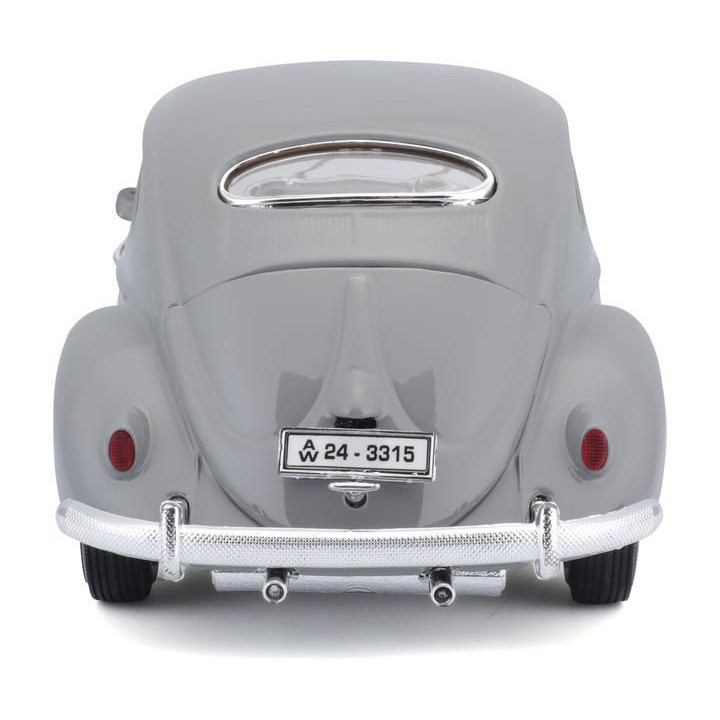 Bburago Volkswagen Käfer-Beetle 1955 1:18 stříbrná