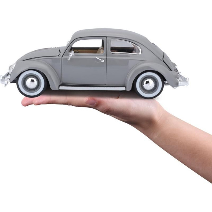Bburago Volkswagen Käfer-Beetle 1955 1:18 stříbrná